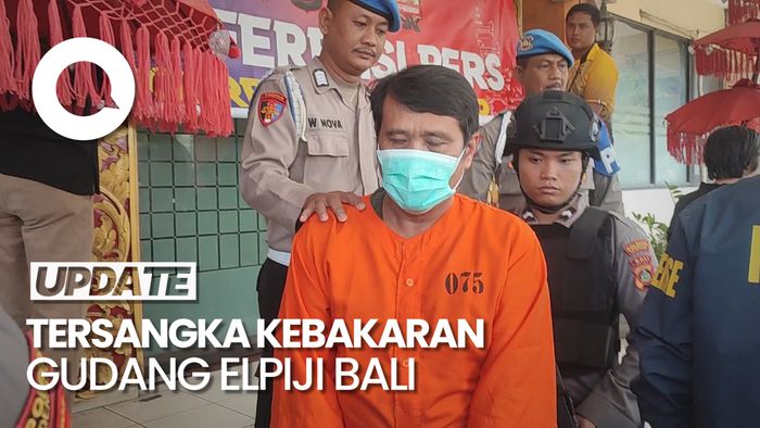 Sukojin Jadi Tersangka Kasus Kebakaran Gudang Gas Elpiji di Bali