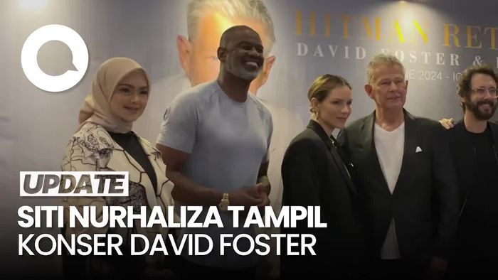 Siti Nurhaliza Gantikan Jessie J di Konser David Foster Jakarta 