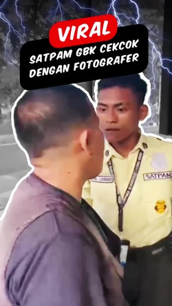 Pengelola Buka Suara soal Viral Satpam Vs Fotografer di GBK