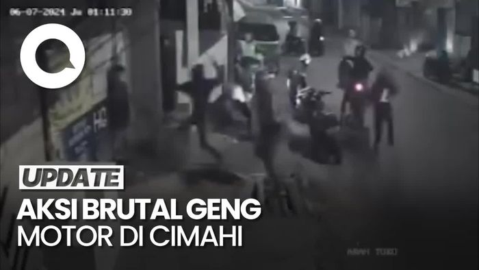 Polisi Ringkus 6 Anggota Geng Motor yang Serang Warga di Cimahi
