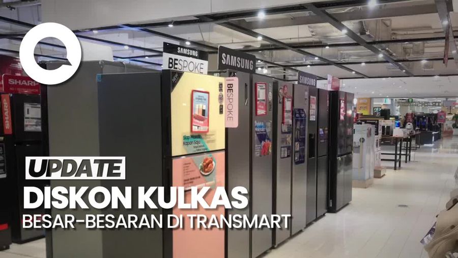 Beli Kulkas 2 Pintu di Transmart Diskon hingga Rp 3 Juta!