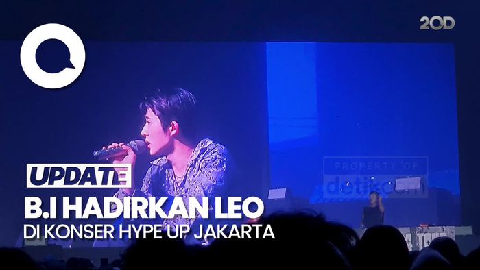 Momen B.I Kolaborasi Dengan Leo di Konser HYPE UP 2024 Jakarta