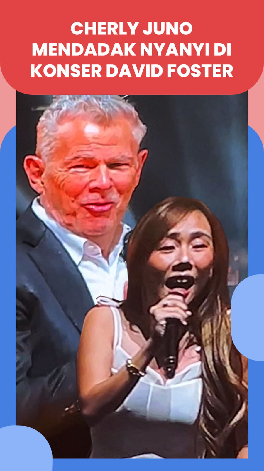 Ketika Cherly Juno Cherrybelle Unjuk Gigi di Konser David Foster Jakarta