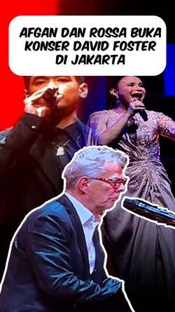 Momen Afgan hingga Rossa Jadi Pembuka Konser David Foster di Jakarta