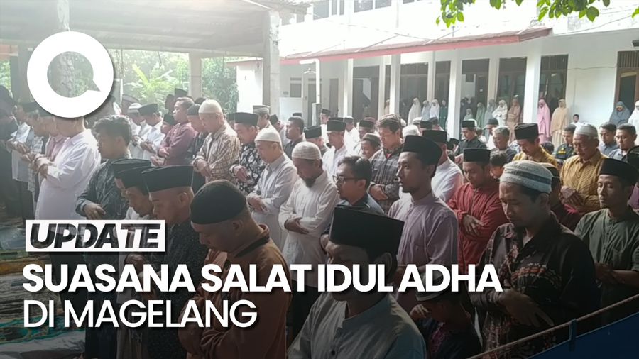 Ratusan Warga MTA di Magelang Gelar Salat Idul Adha Hari Ini