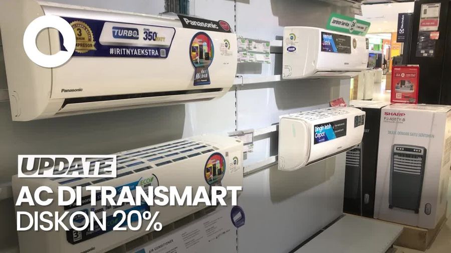 Diskon hingga 20%, AC di Transmart Murah Banget!