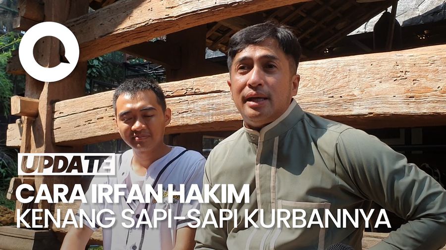 Anak Irfan Hakim Bikin Video Klip untuk Kenang Sapi Kurbannya