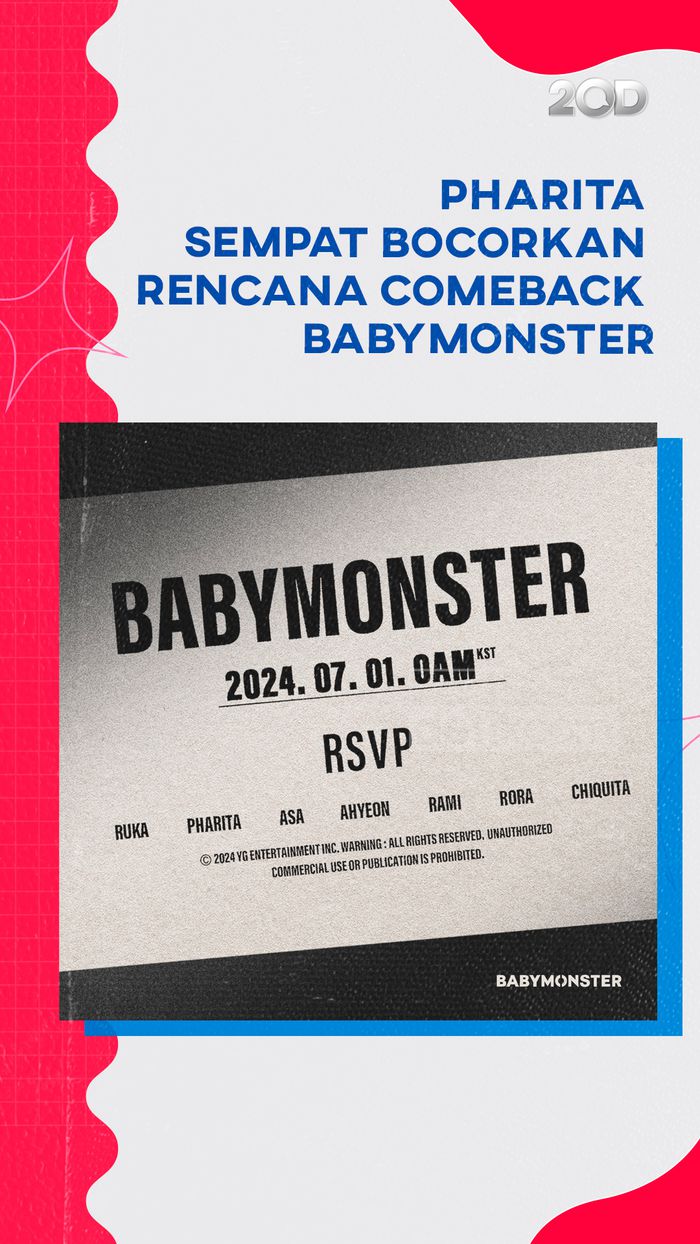 BABYMONSTER Siap Comeback dengan Lagu Baru 1 Juli Nanti