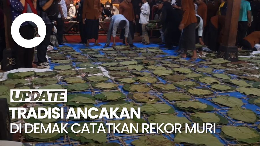 Tradisi Ancakan Sambut Idul Adha di Demak Masuk MURI