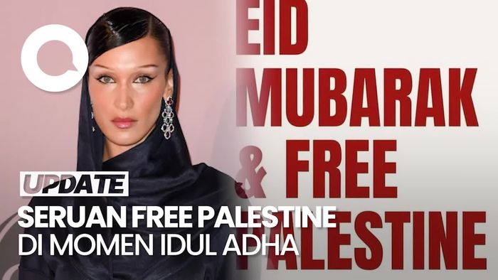 Bella Hadid Kembali Gaungkan Free Palestine di Momen Idul Adha