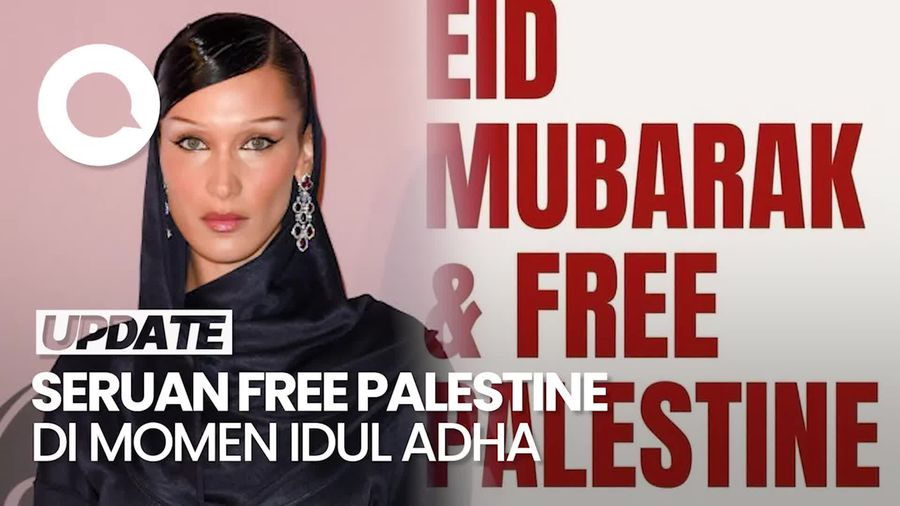 Bella Hadid Kembali Gaungkan Free Palestine di Momen Idul Adha