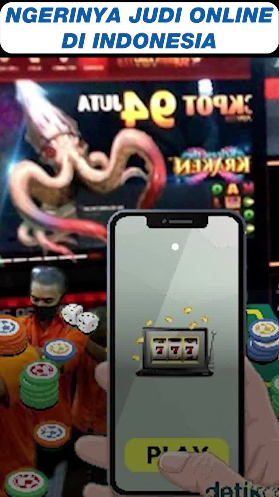Kala Judi Online Gerogoti 3,2 Juta Orang Indonesia hingga Parlemen