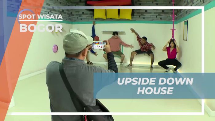 Upside Down House Bogor, Wahana Serba Terbalik yang Unik di Bogor