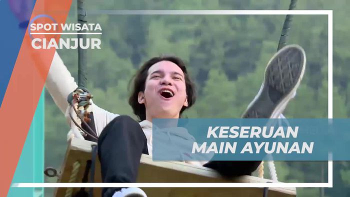 Seru-seruan Main Ayunan di Cianjur