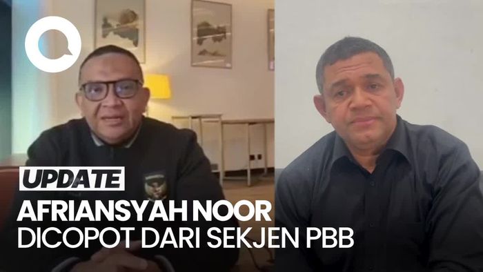 Alasan PBB Copot Afriansyah Noor dari Jabatan Sekjen
