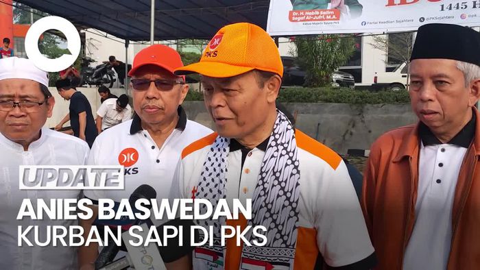 Anies Kurban Sapi di PKS, HNW: Bukan Karena Pilgub Jakarta