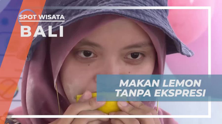 Tantangan Unik Makan Lemon Tanpa Ekspresi Bali