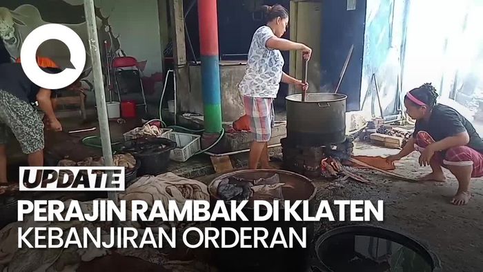 Perajin Rambak Kulit-Abon Sapi di Klaten Panen Cuan saat Idul Adha
