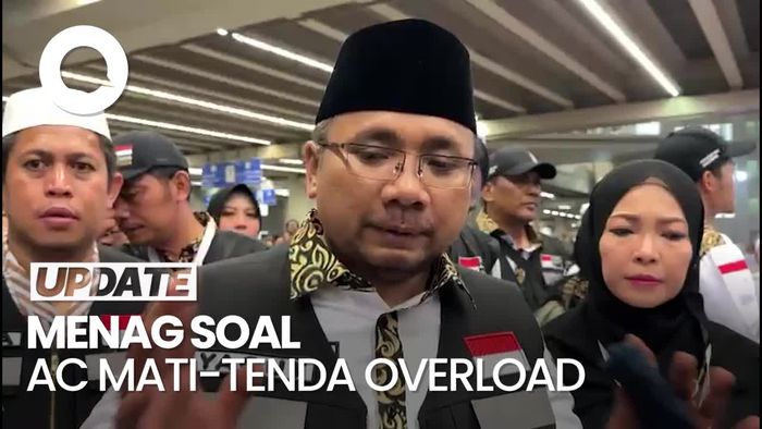 Respons Menag soal AC Mati-Tenda Overload yang Disorot Cak Imin