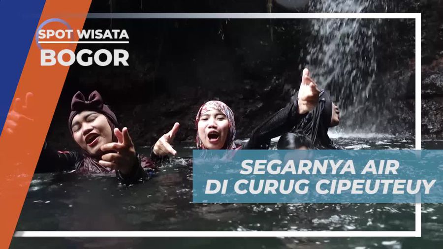 Menikmati Kesegaran Air Curug Cipeuteuy Bogor