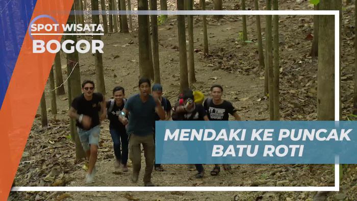 Melintasi Jalur Landai Menuju Puncak Batu Roti Bogor