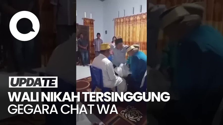 Viral Wali Nikah Pukul Mempelai Pria Usai Ijab Kabul, Ini Pemicunya