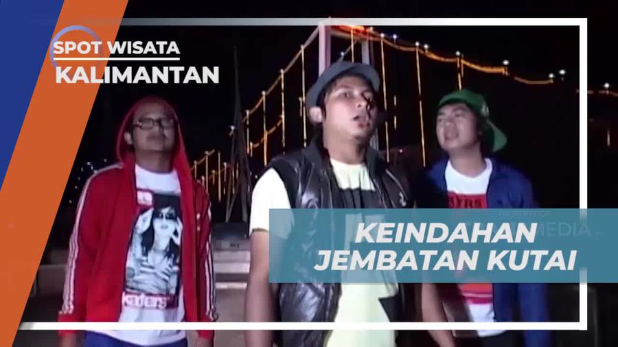 Melihat Keindahan Gemerlap Lampu di Jembatan Kutai Kartanegara, Tenggarong