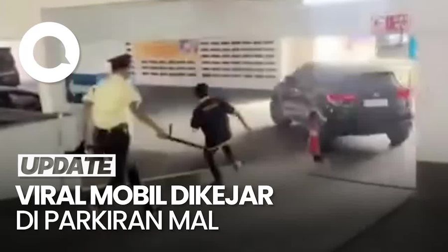 Fakta-fakta soal Viral Mobil Dikejar Petugas di Parkiran Mal Bandung