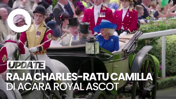 Momen Raja Charles dan Ratu Camilla Buka Royal Ascot