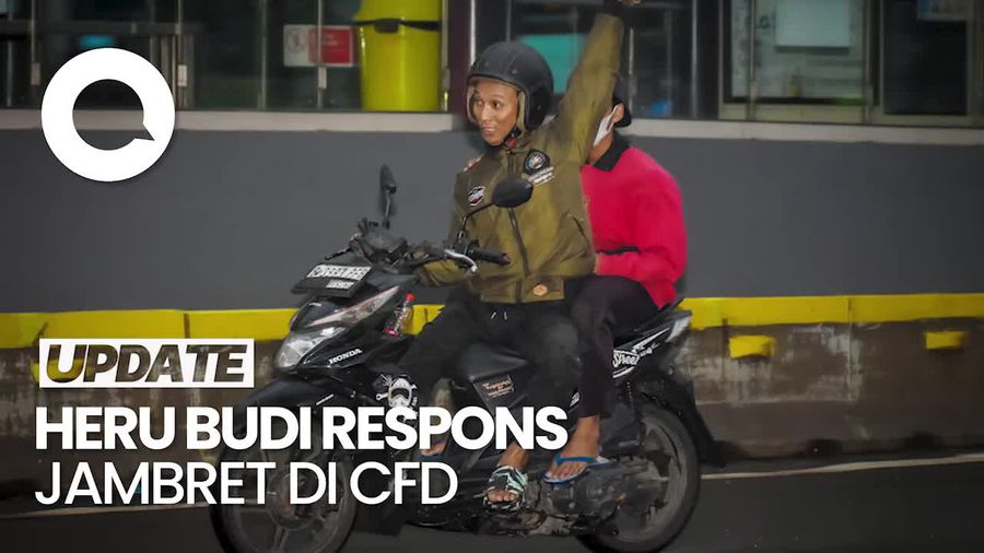 Reaksi Heru Budi Saat Tahu Ada Jambret di CFD