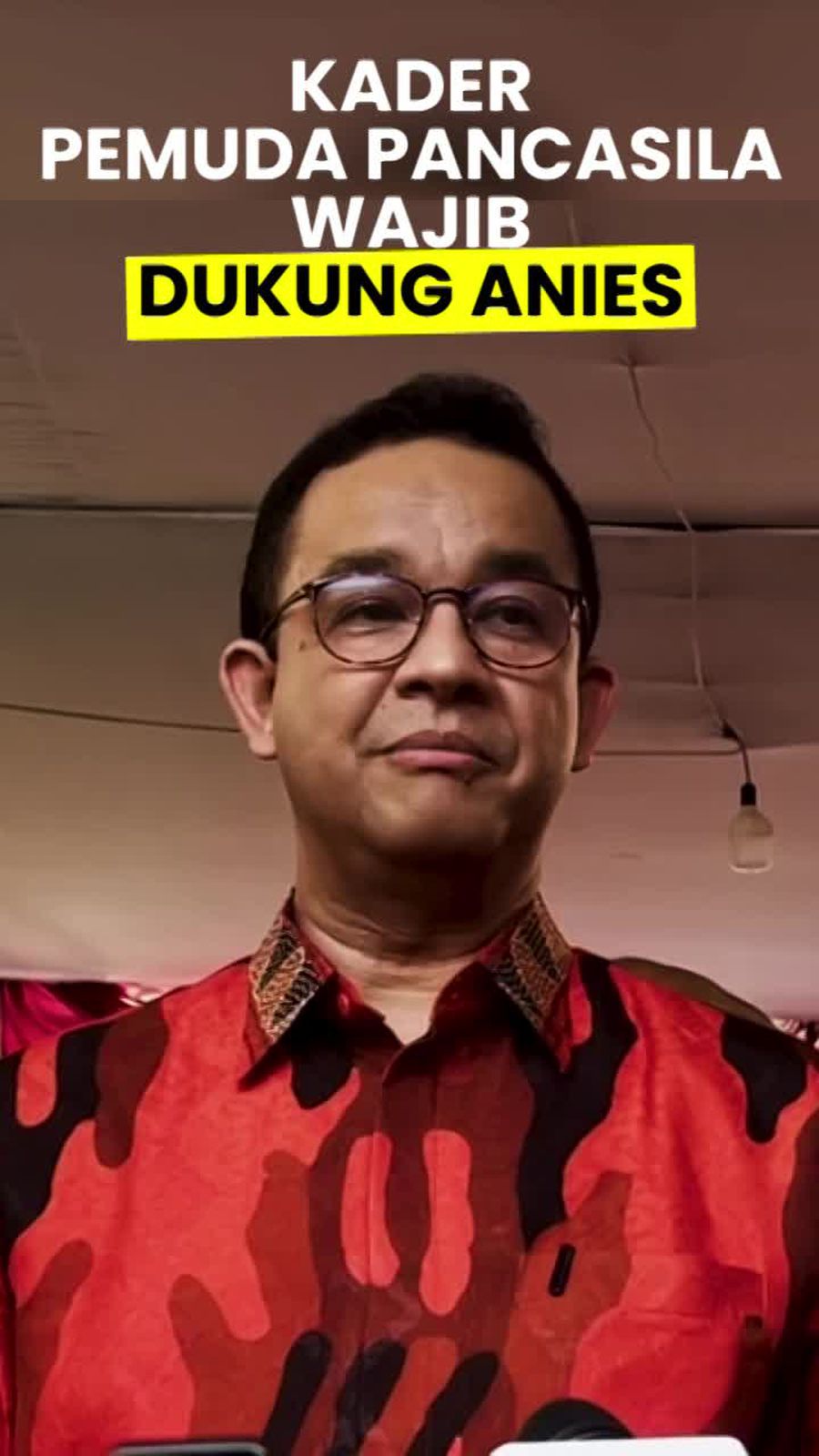 Anies Didukung Pemuda Pancasila di Pilgub DKI