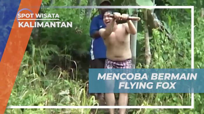 Meluncur Cepat Dengan Wagana Flying Fox Samarinda