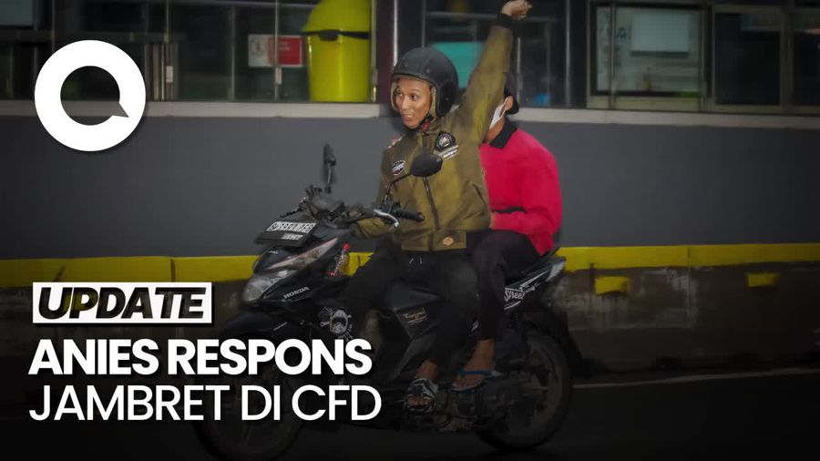 Anies Komentari Jambret Bermotor di CFD: Keselamatan Warga Nomor 1