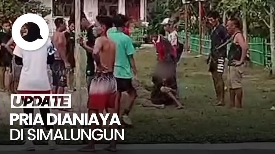 Viral Pria di Simalungun Dianiaya di Lapangan Voli Dituduh Curi Motor