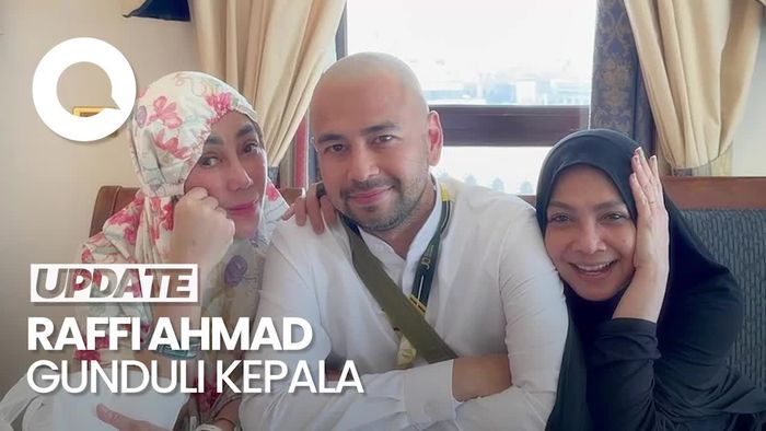 Penampilan Raffi Ahmad Setelah Selesaikan Rangkaian Ibadah Haji
