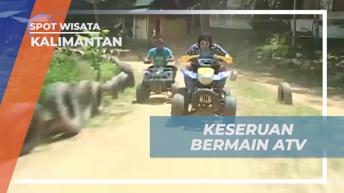 Menyusuri Kebun Raya Dengan Naik ATV, Samarinda