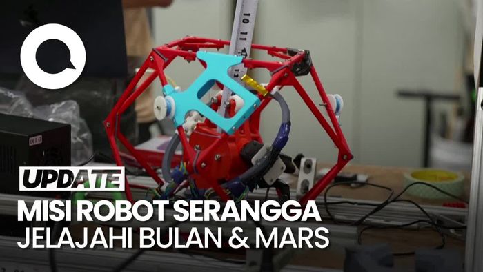 Wujud Robot Serangga Buatan Universitas Stanford untuk Misi ke Bulan