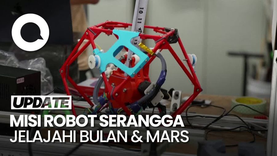 Wujud Robot Serangga Buatan Universitas Stanford untuk Misi ke Bulan