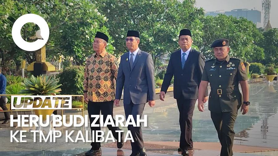 Heru Budi Ziarah ke TMP Kalibata Jelang HUT Jakarta