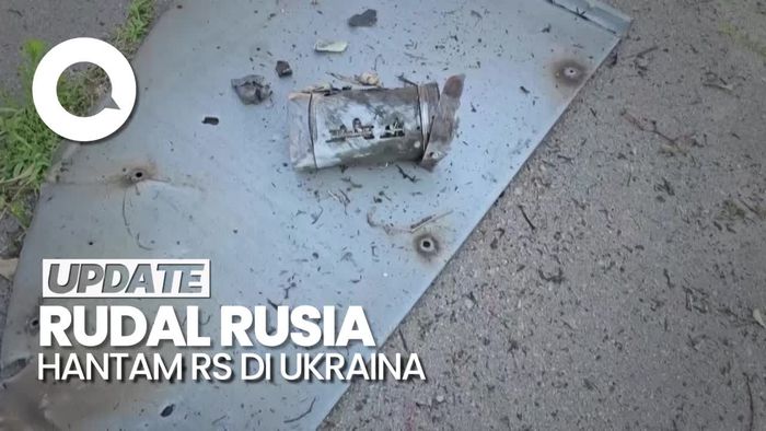 Potret Kerusakan RS di Kherson Ukraina Dihantam Rudal Rusia