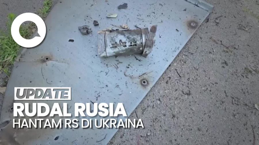 Potret Kerusakan RS di Kherson Ukraina Dihantam Rudal Rusia
