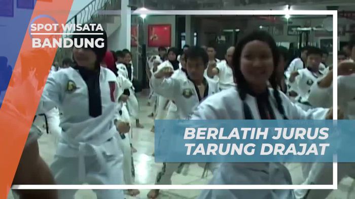 Uji Ketangkasan Berlatih Jurus Tarung Drajat, Bandung