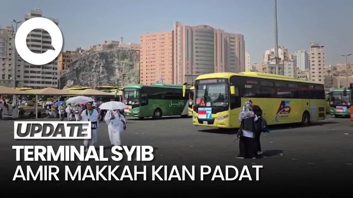 Terminal Syib Amir Makkah Kian Padat Jelang Puncak Haji