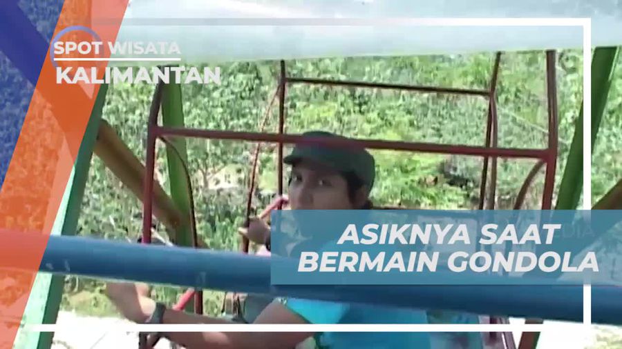 Seru-seruan Naik Gondola di Kebun Raya Unmul Samarinda