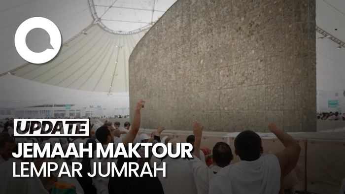 Pelemparan Jumrah Terakhir Jemaah Maktour