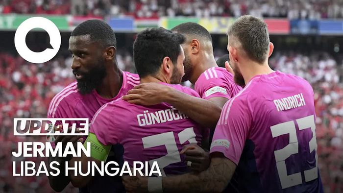 Euro 2024: Libas Hungaria, Jerman Lolos ke 16 Besar