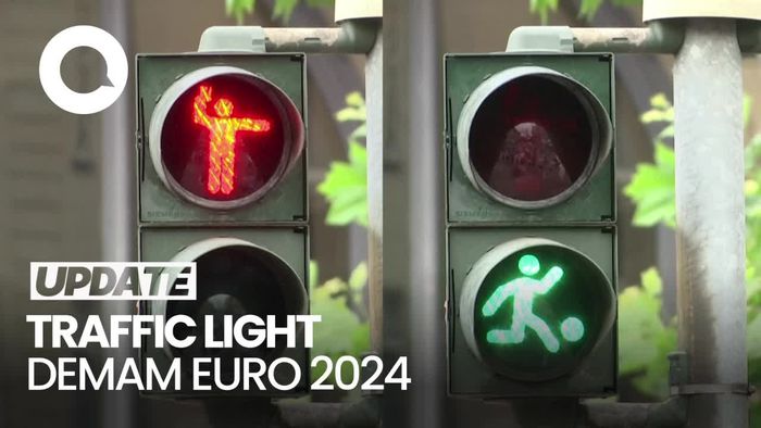 Demam Euro Landa Frankfurt, Pejalan Kaki pun Dikartu Merah