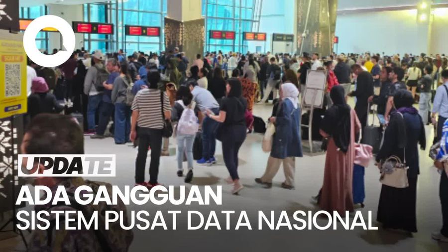 Ada Gangguan Sistem Imigrasi, Penumpang Mengular di Soetta