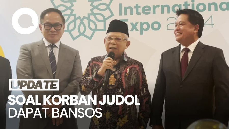 Maruf Amin: Kalau Ada Bansos Digunakan untuk Judi, Cabut Saja