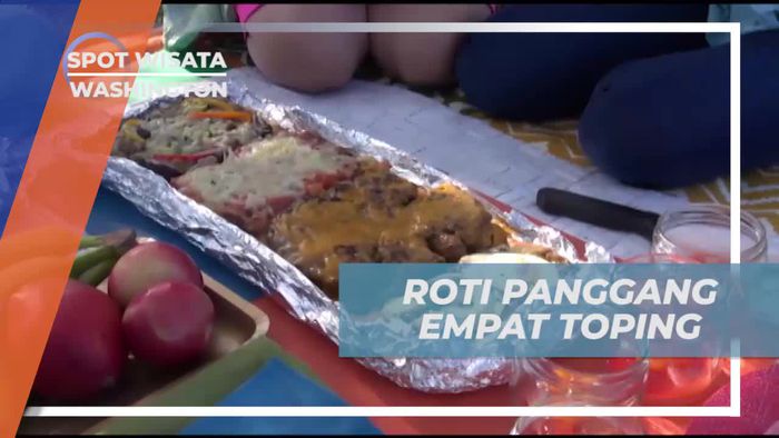 Roti Panjang Dengan 4 Toping di Washington